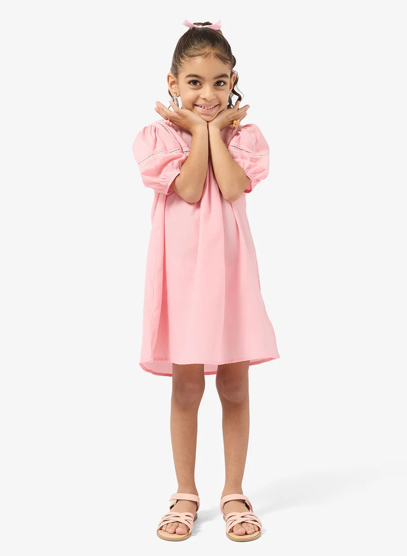 Pinata  Soft Pink Lace Dress for Women | Best Price UAE